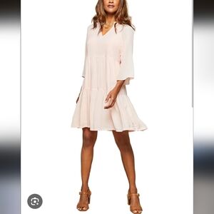 NWT Spartina 449 Maisie Dress Sweet Blush